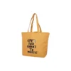 Bolsa de lona «La vida es demasiado corta para desperdiciarla» de Renew «Marrón»