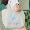 Bolso tote con estampado «Blanco»