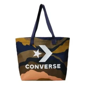 Bolso tote con gráfico de invierno «Multicolor»