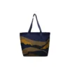 Bolso tote con gráfico de invierno «Multicolor»