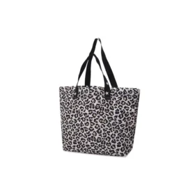 Bolso tote de lona «Blanco Negro»