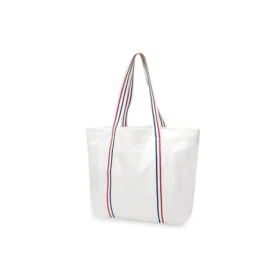 Bolso tote de lona premium «Blanco»