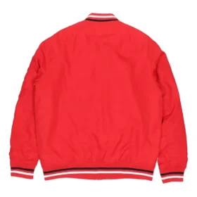 Bomber acolchada básica, tallas asiáticas «Rojo»