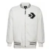 Bomber acolchado Tallas asiáticas «Blanco Negro»