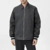 Bomber Flight con cremallera completa, tallas asiáticas «Negro»
