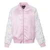 Bomber Sakura Tallas asiáticas «Pink White»