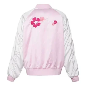 Bomber Sakura Tallas asiáticas «Pink White»