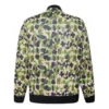Bomber utilitario estampado Tallas asiáticas «Verde amarillo»