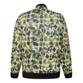 Bomber utilitario estampado Tallas asiáticas «Verde amarillo»