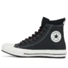 Bota Chuck Taylor All Star High de nubuck «Negro»