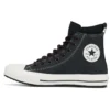 Bota Chuck Taylor All Star High de nubuck «Negro»