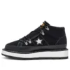 Bota con forro polar One Star Suela gruesa Negro Blanco