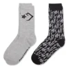 Calcetines Chuck Taylor All Star Crew «Negro Gris»