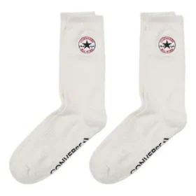 Calcetines cortos con logotipo bordado, dos pares «Blanco»