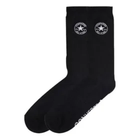Calcetines Quartier con logotipo bordado, dos pares «Negro»