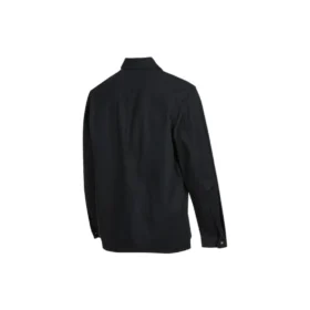 Camisa casual de manga larga Converse SS22 Cargo para hombre, color negro otoñal