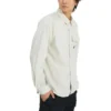 Camisa de manga larga con botones tejida, tallas asiáticas «Blanco»