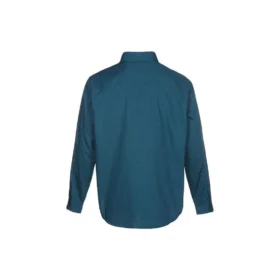 Camisa de manga larga con botones y tejido «Verde»