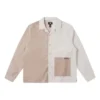 Camisa de pana tejida, tallas asiáticas «Wonder Stone»