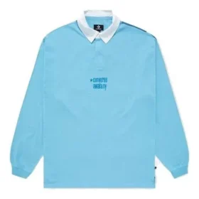 Camisa de rugby Converse x Awake NY, tallas asiáticas, «Baltic Sea»