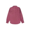 Camisa de sarga de manga larga con botones Tallas asiáticas «Berry»