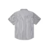 Camisa de sastre a rayas con botones, tallas asiáticas, «Gris»
