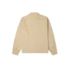 Camisa de trabajo de lona lavada con cremallera completa Tallas asiáticas «Nomad Khaki»
