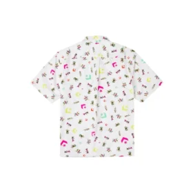 Camisa Park Gym con estampado integral Tallas asiáticas «Blanco»
