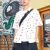 Camisa Park Gym con estampado integral Tallas asiáticas «Blanco»
