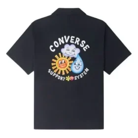 Camisa tejida de skate, tallas asiáticas, «Negro multicolor»