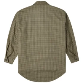 Camisa tejida oversize con bolsillos, tallas asiáticas «Verde oliva»