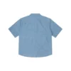 Camisa utilitaria con logotipo en denim, tallas asiáticas «LT Retro Blue»