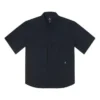 Camisa utilitaria con logotipo Tallas asiáticas «Negro»