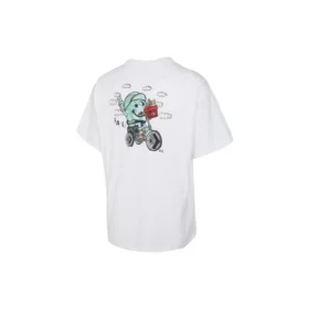 Camiseta Biking World Tallas asiáticas «Blanco»