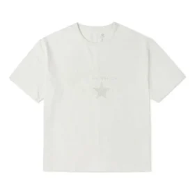 Camiseta bordada Chuck 70S, tallas asiáticas «Blanco»