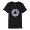 Camiseta Camiseta Chuck Taylor All Star Tallas asiáticas «Negro Blanco»