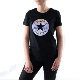Camiseta Camiseta Chuck Taylor All Star Tallas asiáticas «Negro Blanco»