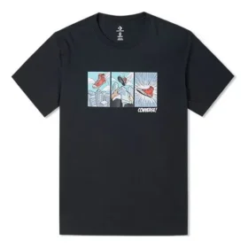 Camiseta Chuck con diseño de cómic, tallas asiáticas «Negro»