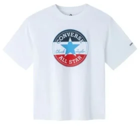 Camiseta Chuck Taylor All Star Patch Standard Fit, tallas asiáticas «Blanco»