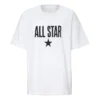 Camiseta Chuck Taylor All Star, tallas asiáticas, «White Black»