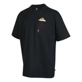 Camiseta Cloud Pocket, tallas asiáticas, «Negro»