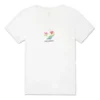 Camiseta clásica Sun Fill Star Chevron, tallas asiáticas, «Blanca»