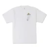 Camiseta con bolsillo Cloud de diseño novedoso, tallas asiáticas, «Blanco»