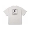 Camiseta con bolsillo de skateboard, tallas asiáticas «Beige»