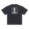 Camiseta con bolsillo de skateboard, tallas asiáticas «Negro»