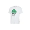 Camiseta con calaveras, flores y gafas de sol – Tallas asiáticas «White»