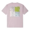Camiseta con estampado de cachemira, tallas asiáticas «Rosa»