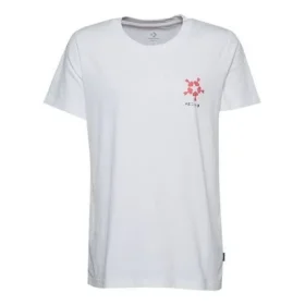 CAMISETA CON ESTAMPADO Deportivo Manga corta Blanco