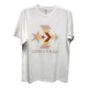 Camiseta con gráfico ampliado de estrella en forma de chevrón, tallas asiáticas, «Blanco»