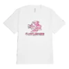 Camiseta con gráfico de estrellas, chevrones y nubes Tallas asiáticas «Blanco»